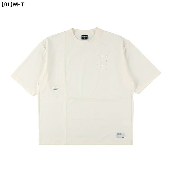 【ネコポス】 スパッツィオ Spazio 切り替え オーバーサイズ Tシャツ GE-1060 サッ...