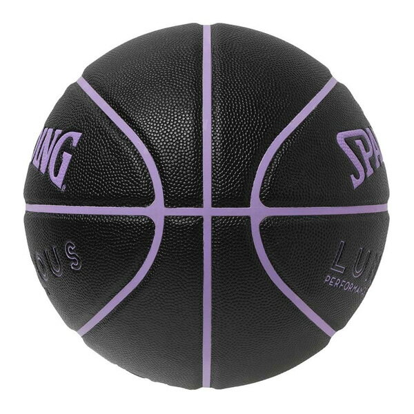 スポルディング SPALDING バスケットボール ルミナス BLK/PPL 7号 77985J