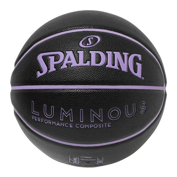 スポルディング SPALDING バスケットボール ルミナス BLK/PPL 7号 77985J
