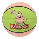 スポルディング SPALDING バスケットボール パトリックスター PNK/GRN 5号 85181J