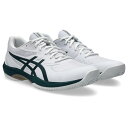 アシックス asics メンズ テニスシューズ GAME FF CLAY/OC ゲーム FF 1041A490-100 オムニ クレーコート ホワイト