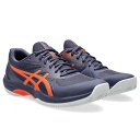 アシックス asics メンズ テニスシューズ GAME FF CLAY/OC ゲーム FF 1041A490-500 オムニ クレーコート ネイビー