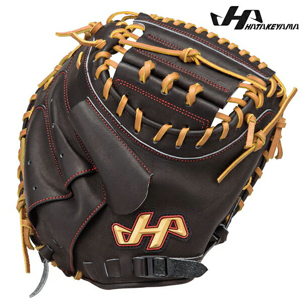 定番でハタケヤマ初となるジュニアのための「J」シリーズ。 大人サイズの仕様を搭載し、初めて抱いた憧れを実現に導くサポートをします。確実なキャッチングを可能にしたジュニア硬式用ミット。●カラー：ブラック●サイズ：LH【基本モデル　TC型】【親10.1インチ　子7.3インチ】●表革:北米ステアハイド●裏革:共牛革●ピンキーパターン 採用●Shellarmove 採用●台湾製