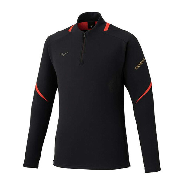 ミズノ mizuno モレリア トレーニングトップ P2MCC005 サッカー フットサル ハーフジップ 練習着 メンズ