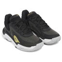 アンダーアーマー UNDER ARMOUR メンズ レディース バスケットボールシューズ SPAWN 7 UAスポーン7 バッシュ バスケット ブラック 302...