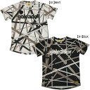 【ネコポス送料無料】 ゴレアドール goleador 昇華 ランダムローラーペイント柄 プラクティスTシャツ GD-197 サッカー フットサル プラシャツ 練...