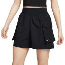 ナイキ NIKE ナイキ レディース ショートパンツ ナイキ AS W NSW ESSNTL WVN HR 5 C ハイウエスト 13cm ブラック