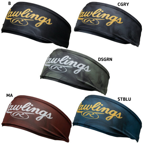 ローリングス Rawlings 野球 ウェアアクセサリー ゴーストスモーク2 ヘットバンド EAC15S01