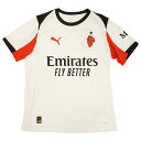 ACミラン ACM 2025-26 レプリカ アウェイ ユニフォーム 779971-02 サッカー 半袖 ホワイト プーマ PUMA