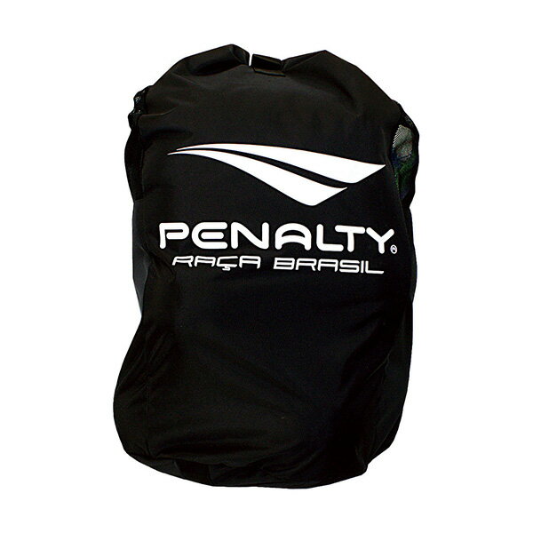 ボールバッグメーカー：ペナルティ PENALTYカラー：【30】ブラック素材：ポリエステル100%サイズ：高さ80cm×直径45cmサッカーボール5号球/12個収納可能バスケットボール/8個収納可能・生地の厚さ：薄手・ストレッチ性：有・生地...