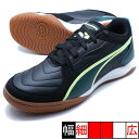 プレッシング IV プーマ PUMA 108570-02 プーマブラック フットサルシューズ インドア 室内用