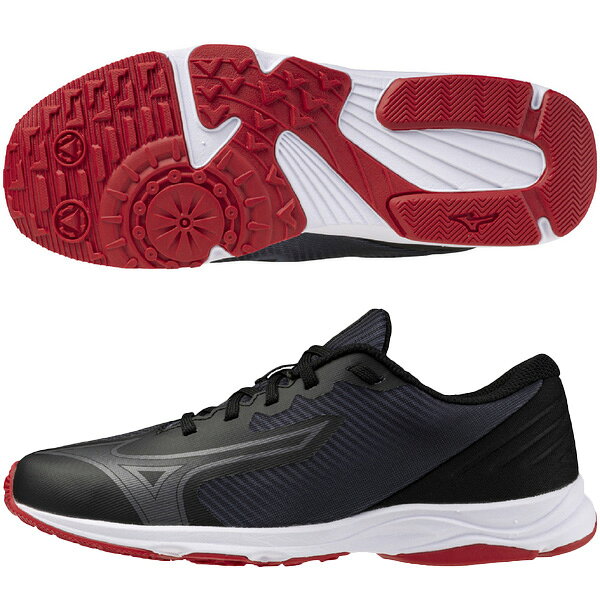 ミズノ MIZUNO ジュニア ランニングシューズ SPEED STUDS 4 マラソン ジョギング K1GC2425-09 子供