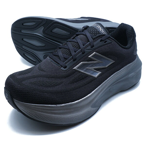  Fresh Foam X More v6 ニューバランス New Balance MMORLA6-2E ブラック ランニングシューズ