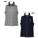 フィラ FILA ベスト テニス レディース キルトジャガード 中綿 VL2977