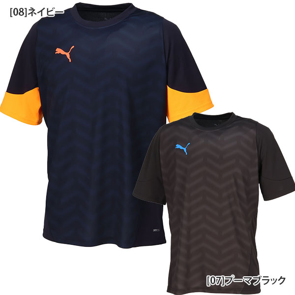 【ネコポス送料無料】 プーマ PUMA INDIVICUP 半袖 シャツ 660505 サッカー フットサル プラクティスシャツ 練習着 メンズ