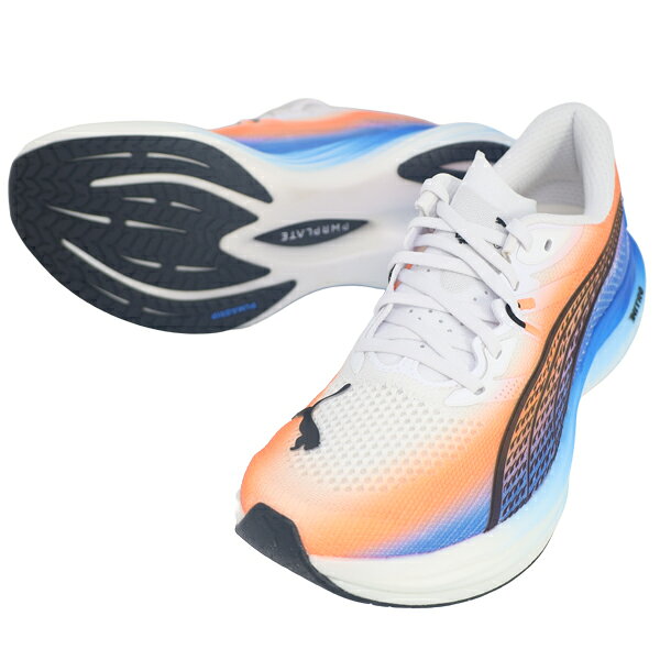 プーマ PUMA メンズ ランニングシューズ ディヴィエイト ニトロ 3 EKIDEN マラソン ジョギング 駅伝 ホ..