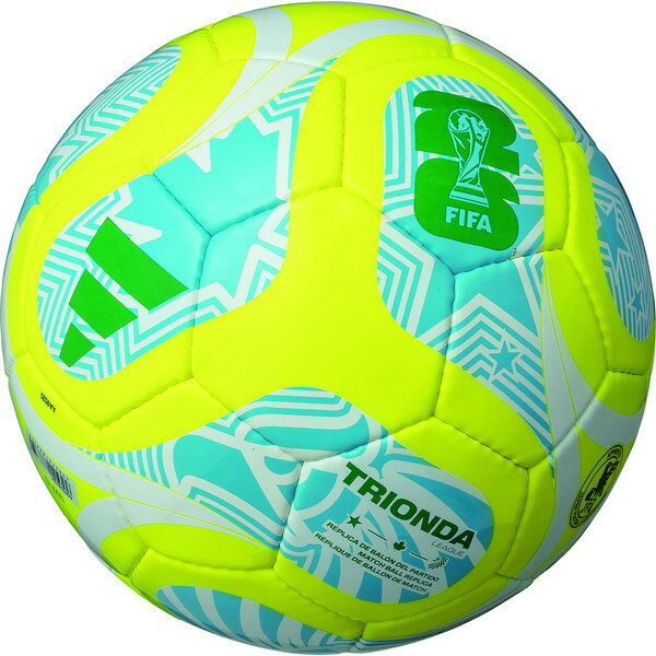 アディダス adidas トリオンダ　リーグ　 ADF424YSK サッカーボール 4号球 JFA検定球 イエロー
