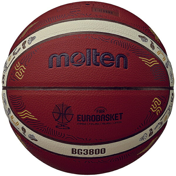 モルテン molten バスケットボール 5号球 EuroBasket 2025 公式試合球 レプリカ B5G3800-E5Z