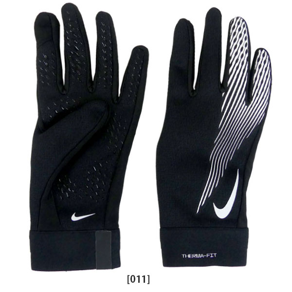フタバSP 楽天市場店の【ネコポス送料無料】ナイキ NIKE ジュニア アカデミー THERMA-FIT グローブ フィールドグローブ 手袋 HF0547 サッカー フットサル 滑り止め 子供用｜アングル2
