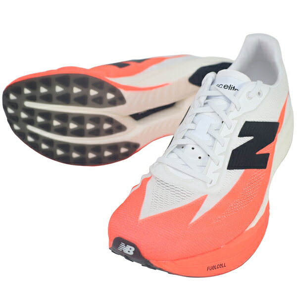 ニューバランス New Balance メンズ ランニングシューズ ヒューエルセル スパーコンプエリート V5 MRCELLR5-D ホワイト
