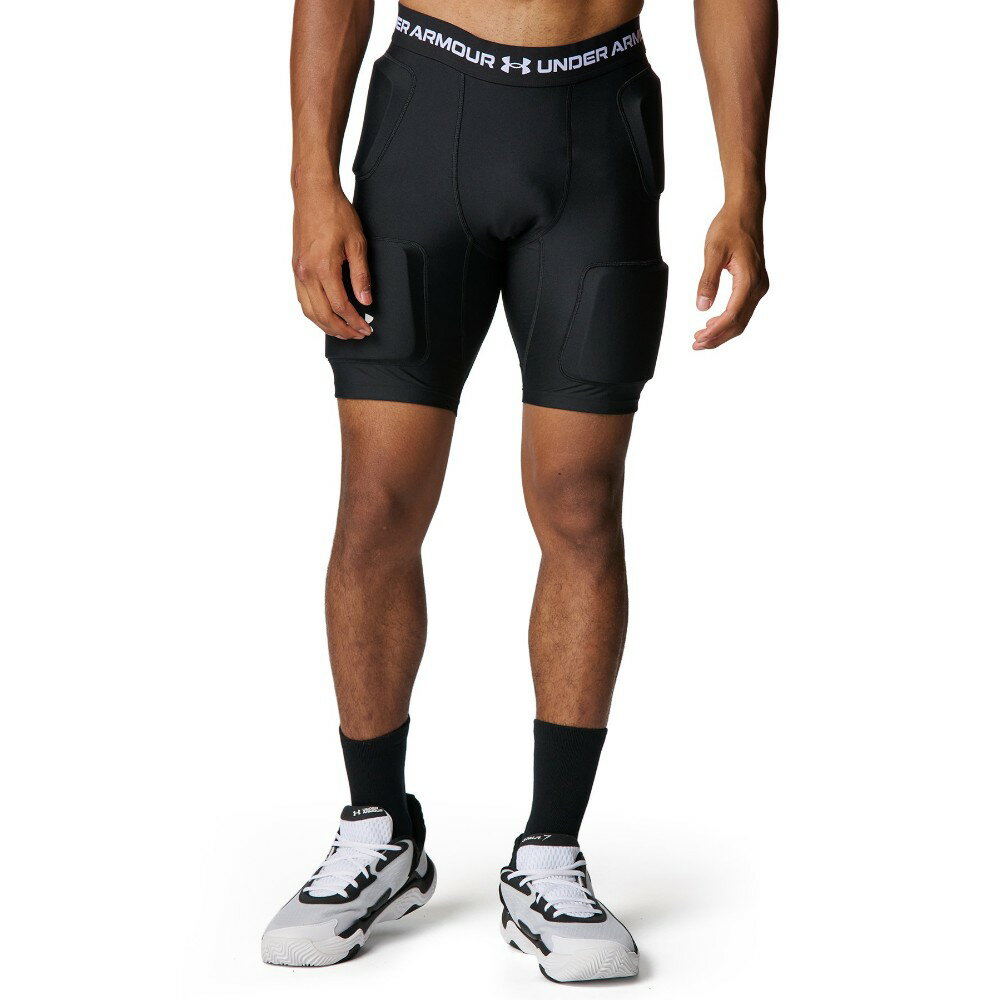 Rakuten - アンダーアーマー UNDER ARMOUR バスケットボール メンズ UAヒートギア パッド ショーツ レギンス スパッツ タイツ 6001290001