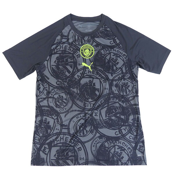 マンチェスターシティ MCFC PM SSシャツ 785778-05 サッカー レプリカ プラクティスシャツ ネイビー プーマ PUMA