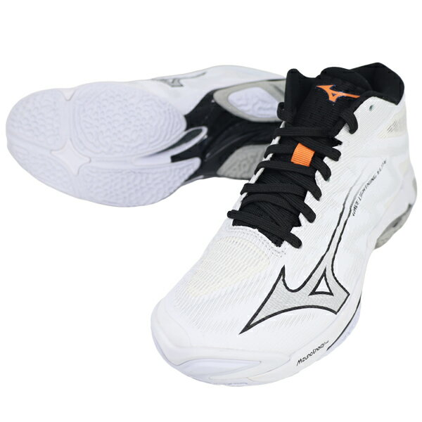 5層の新アッパー構造は、足全体を優しく包み込むシームレスなフィット感を実現。●カラー：(51)ホワイト×ブラック●サイズ：23.0 - 25.5●製造国：ベトナム●質量：約305g(27.0cm片方)●甲材：合成繊維、人工皮革●底材：合成底●ウィズ：2E相当●インソール：ミズノエナジーxpインソール、取り外し可●ソール特徴：ノンマーキングソール