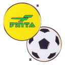 サッカー レフェリー コイン トスコイン 審判メーカー：フィンタ（FINTA）サイズ：直径3cm素材：亜鉛合金【在庫について】当ショップは、店頭及び自社サイトにて在庫を共有している為、在庫更新の時間差等により表示上は在庫が「○」（有り）の状態の場合でも『在庫が無い』『売り違い』等が発生する場合がございます。店内在庫が無い商品に関しましては、(※メーカー在庫確認後)『他商品への差し替えのご提案』または『キャンセル』とさせて戴いております。お急ぎの場合は当店まで、在庫の確認をお願い致します。※当日又は、翌営業日中に自動返信メールとは別に各種メールを送信致します。（在庫なし。ご注文承諾メール。商品発送メール等）・注意点：モニターの発色具合によって実際の物と異なる場合がございます。