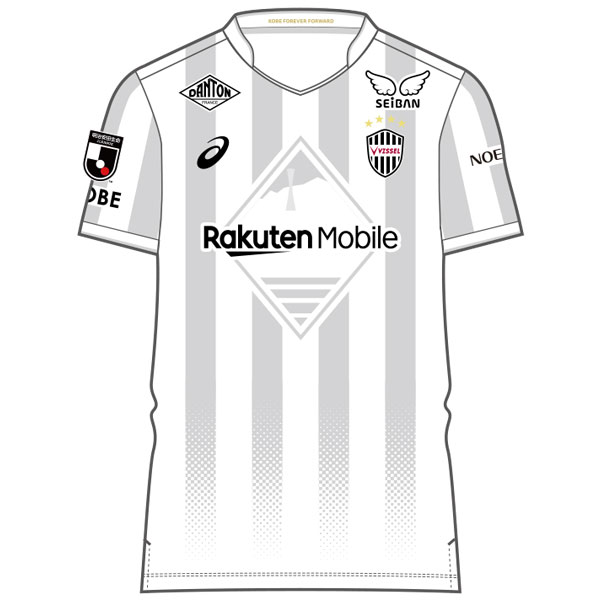 【予約販売】ヴィッセル神戸 2026 レプリカユニフォーム 2nd アシックス 2103A113-101 サッカー Jリーグ アウェイ メンズ