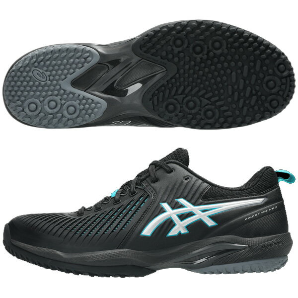アシックス asics メンズ レディース テニスシューズ PRESTIGE NEO OC プレステージライト NEO OC オムニ クレーコート ブラック 1...