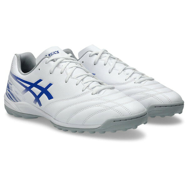 乐天商城 - DS LIGHT CLUB TF アシックス asics 1103A123-100 ホワイト ブルー サッカー トレーニングシューズ