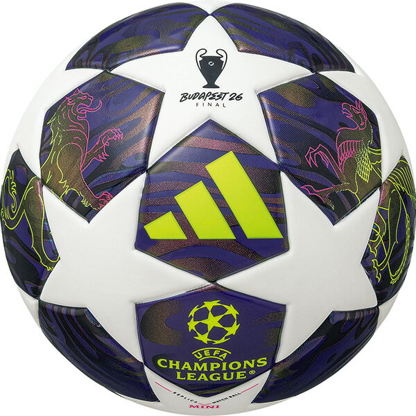 アディダス adidas フィナーレ　ブダペスト　ミニ ADFM140BU サッカーボール 13cm UEFA Champions League 2025-20...