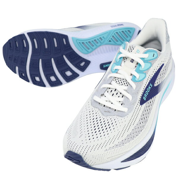 ブルックス BROOKS ゴースト17 Ghost 17 メンズ ランニングシューズ マラソン ジョギング BRM4423-WBLU