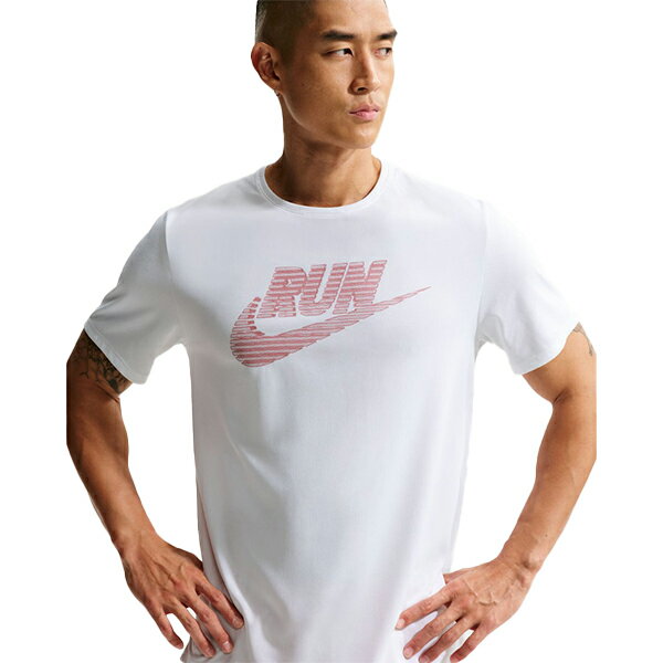 【ネコポス送料無料】ナイキ NIKE ランニングシャツ メンズ ナイキ マイラー Dri-FIT UV プロテクション ショートスリーブ ランニングトップ IF9476-100
