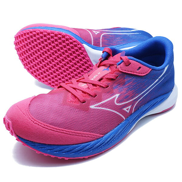 Rakuten - ウェーブデュエル4 ミズノ mizuno U1GE2550-21 ピンク レディース ランニングシューズ
