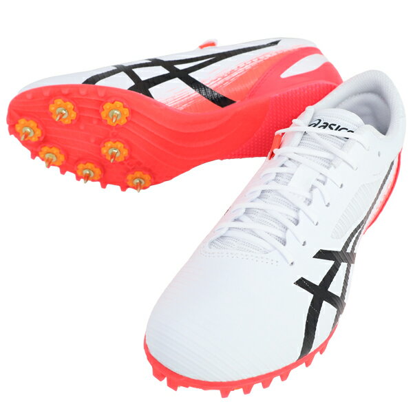 アシックス asics 陸上スパイク 短距離 中距離 ハードル 跳躍 HEATSPRINT 13 ヒートスプリント13 オールウェザー 土トラック 1093A1...