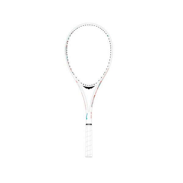 乐天商城 - ミズノ MIZUNO 軟式 ソフトテニスラケット アクロスピード S-05 後衛重視モデル パールホワイト 63JTN6A6 フレームのみ