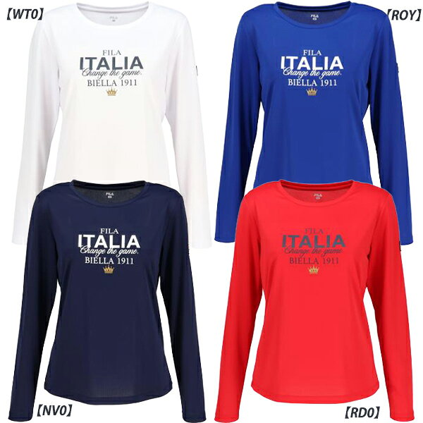 フィラ FILA レディース ロングスリーブグラフィックTシャツ 長袖 テニス CZ6SGW043...