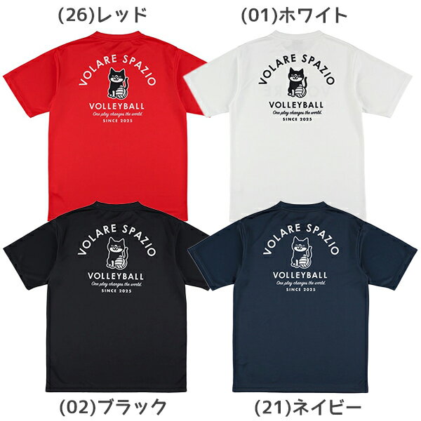 【ネコポス送料無料】spazio スパッツィオ バレーボール ゲームシャツ メンズ レディース Pippoバレー..