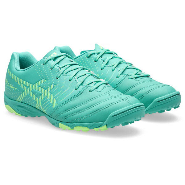 DS LIGHT JR GS TF アシックス asics 1104A053-301 オーロラグリーン ジュニア サッカー トレーニングシューズ
