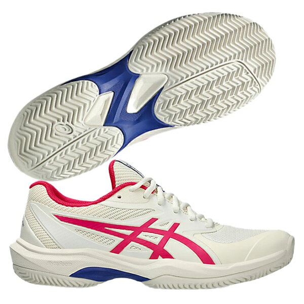 アシックス asics テニスシューズ レディース GAME FF CLAY/OC オムニ・クレー 1042A282-102