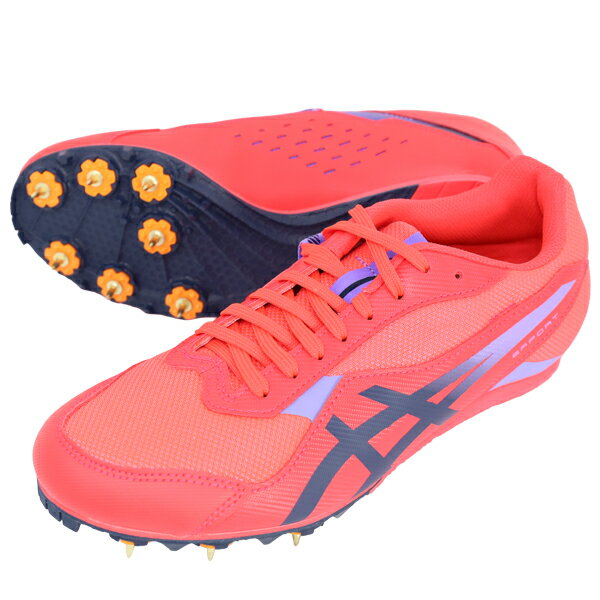 アシックス asics 陸上スパイク 短距離 中距離用 トラック全般 EFFORT 14 エフォート 14 オールウェザー 土トラック兼用 多種目 1093A264-700