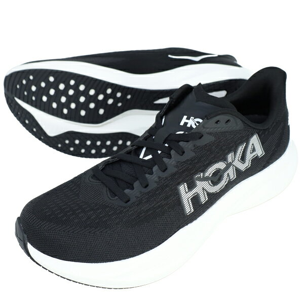 ホカ HOKA マッハ Mach 7 メンズ ランニングシューズ マラソン ジョギング 1171904-BWHT