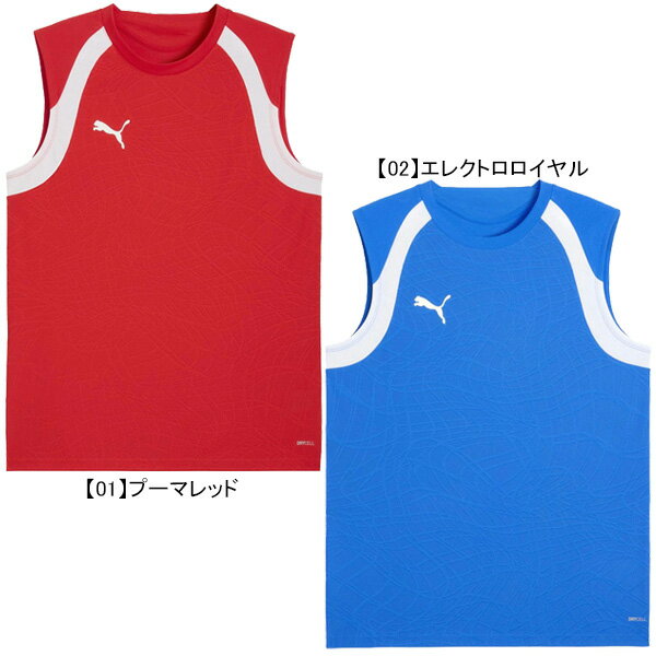 乐天商城 - 【ネコポス対応可】 プーマ PUMA teamFINAL26 TR SLシャツ 660975 サッカー フットサル ノースリーブ 練習着 メンズ
