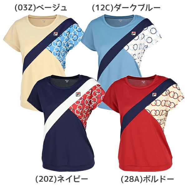 フィラ FILA レディース テニスウェア ゲームシャツ EL0200