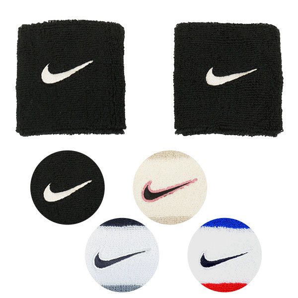 Supportergoods - 【ネコポス対応可】 ナイキ NIKE スウッシュ クラシック リストバンド 2P BN3000 サッカー フットサル ウェアアクセサリー 両手用