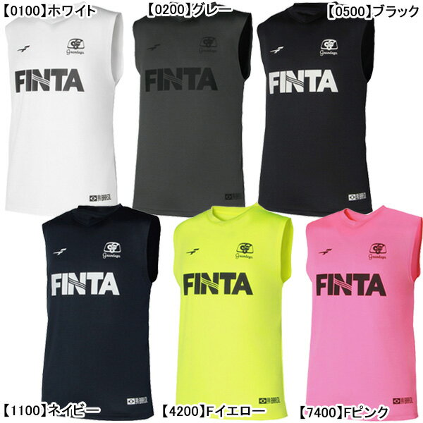 【ネコポス対応可】 フィンタ FINTA GDZ ノースリーブシャツ FT4617 サッカー フッ...