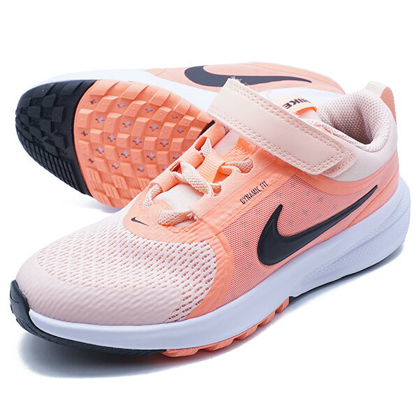 Rakuten - スター ランナー 5 PS ナイキ NIKE HF7005-800 アークティック オレンジ ジュニア ランニングシューズ ベルクロ
