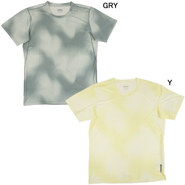 樂天商城 - ブルックス BROOKS Dash Short Sleeve Printed BAM5870 ランニング 陸上 ランニングシャツ 半袖 メンズ
