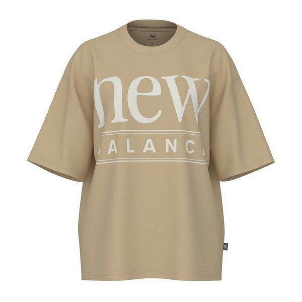 NEW BALANCE - 【ネコポス送料無料】ニューバランス New Balance レディース Tシャツ リイマジンドオーバーサイズTシャツ 26SS 半袖 WT61U5F6-ABC